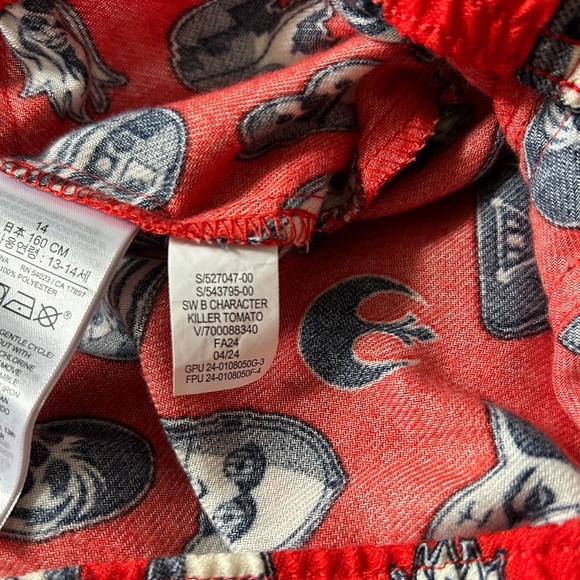 🔥GAP Star Wars Pajama Lounge Pants Boy's 14 - Picture 8 of 9